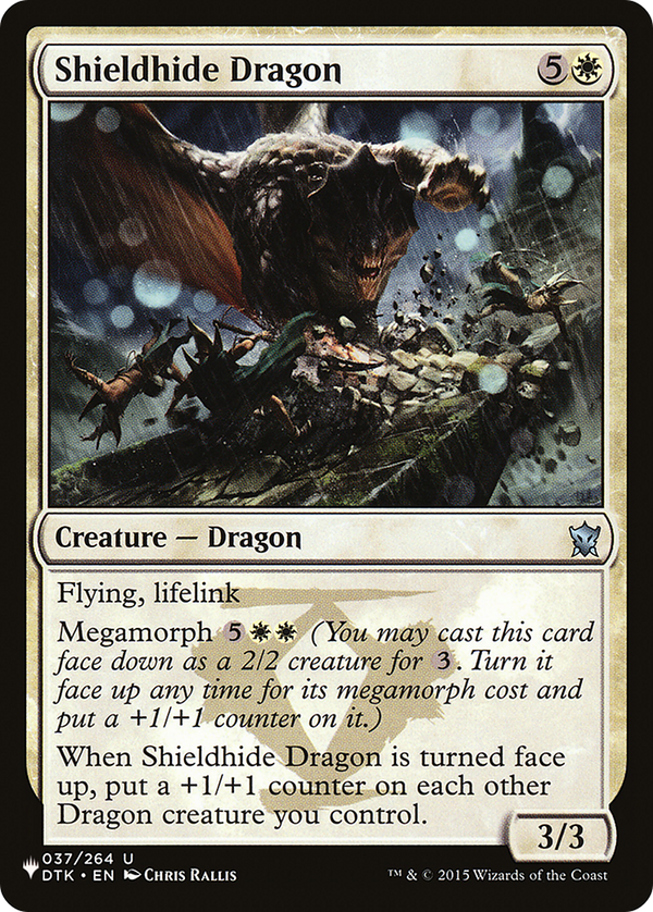 Shieldhide Dragon - DTK Reprint (PLST)
