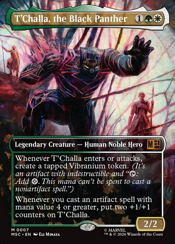T'Challa, the Black Panther - Borderless (MSC)