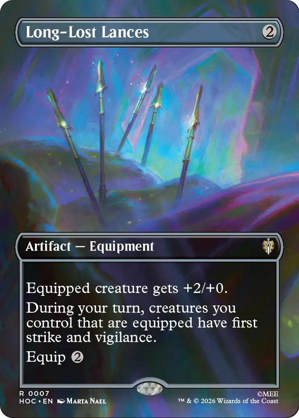 Long-Lost Lances - Borderless (HOC)
