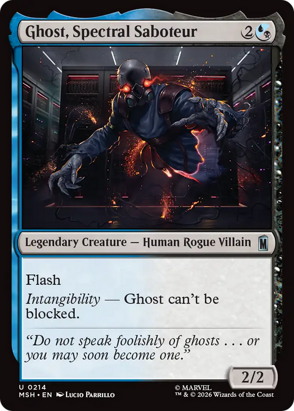 Ghost, Spectral Saboteur (MSH) (Pre-Order)