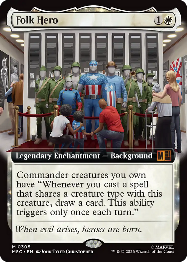 Folk Hero - Extended Art (MSC) (Pre-Order)