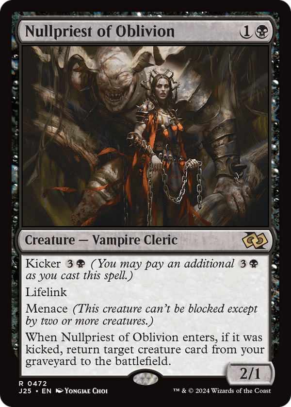 Nullpriest of Oblivion (J25)