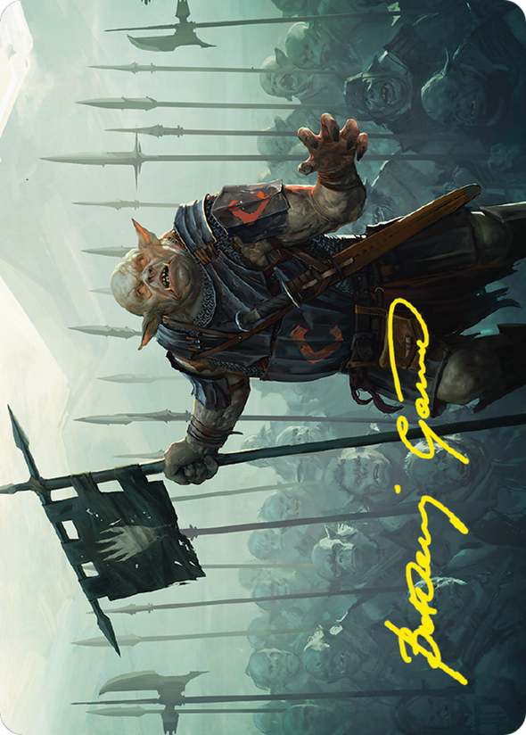 Uglúk of the White Hand - Art Series (Gold-Stamped Signature) (ALTR)