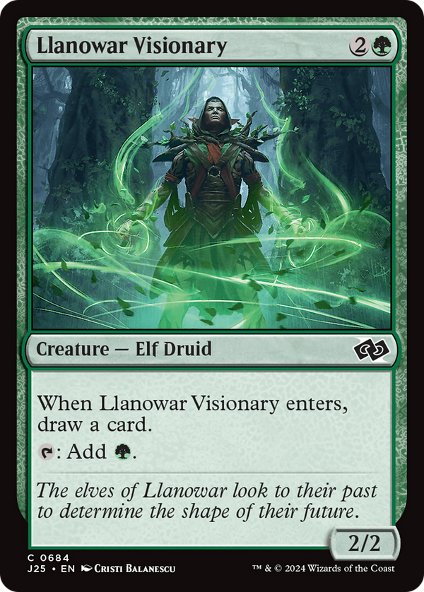 Llanowar Visionary (J25)