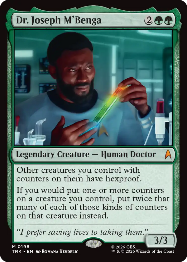 Dr. Joseph M'Benga (TRK) (Pre-Order)