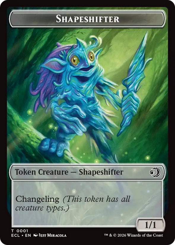 Shapeshifter // Merfolk Token (TECL)