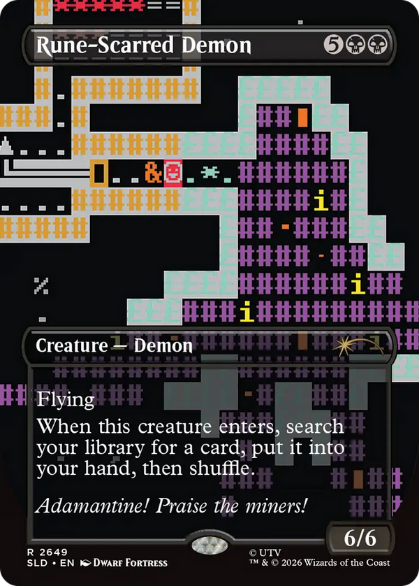 Rune-Scarred Demon - Dwarf Fortress: Create New World (SLD)