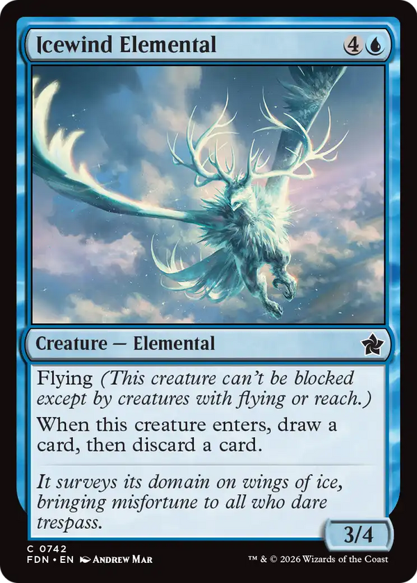 Icewind Elemental (FDN)