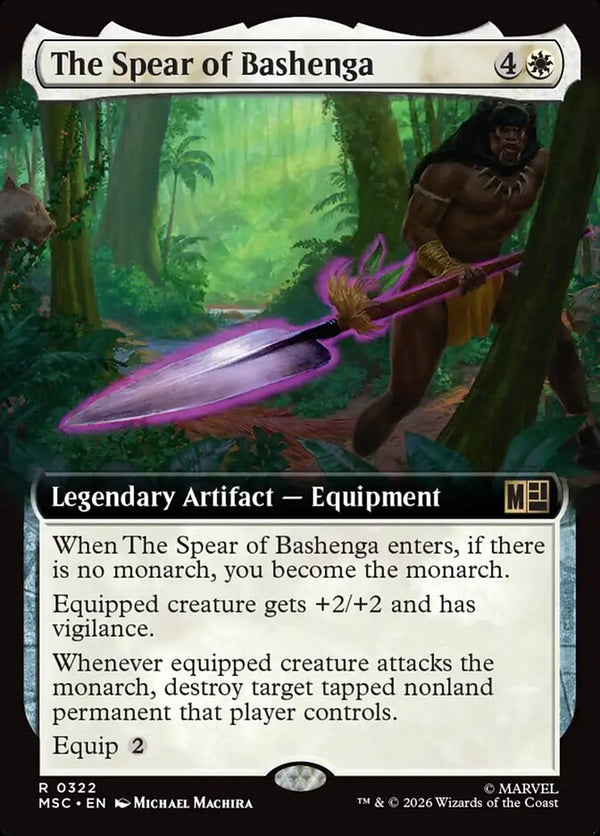 The Spear of Bashenga - Extended Art (MSC)