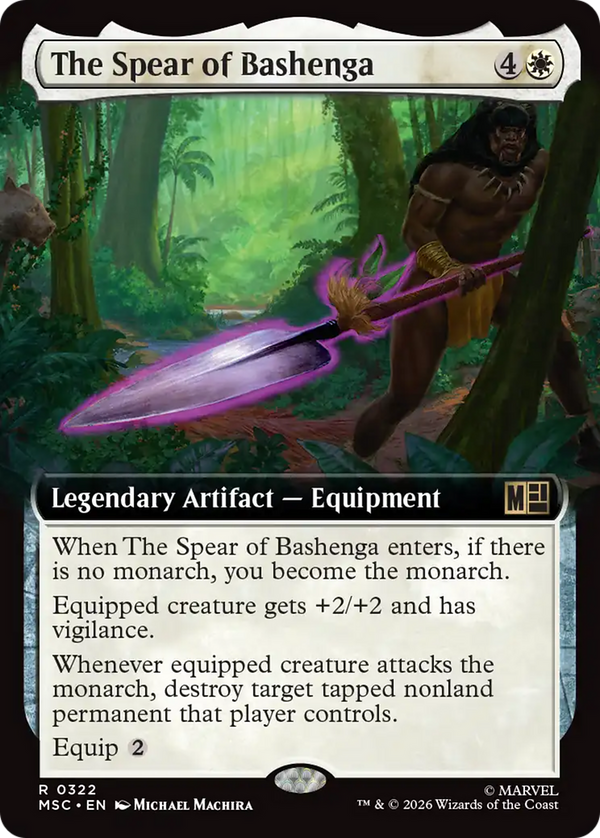 The Spear of Bashenga - Extended Art (MSC) (Pre-Order)