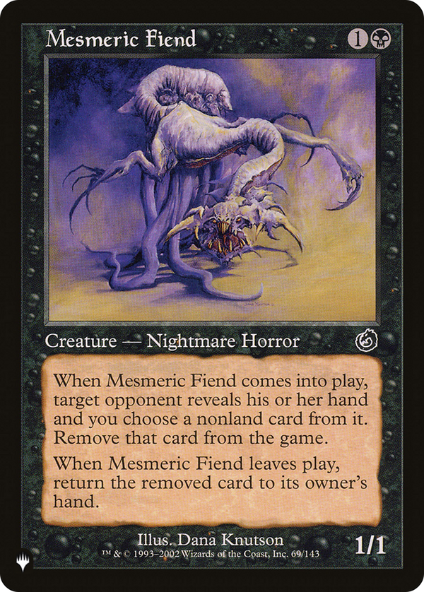 Mesmeric Fiend - TOR Reprint (PLST)