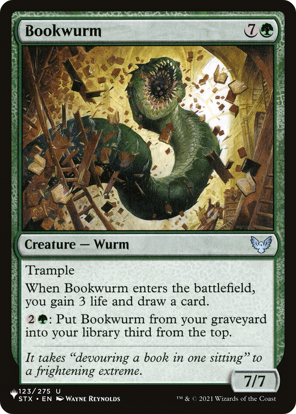 Bookwurm - STX Reprint (PLST)