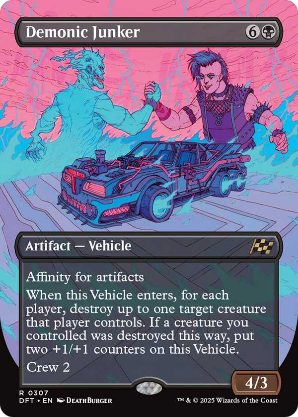 Demonic Junker - Borderless Revved Up (DFT)