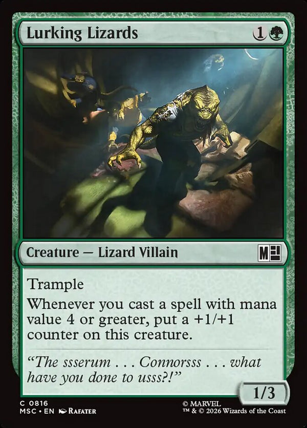 Lurking Lizards (MSC)