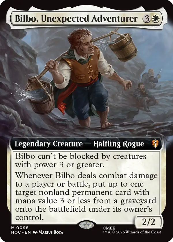 Bilbo, Unexpected Adventurer - Extended Art (HOC)
