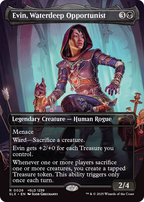 Evin, Waterdeep Opportunist - Borderless (SLX)