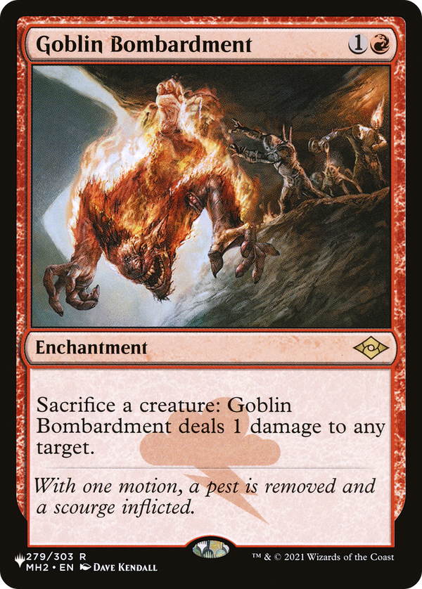 Goblin Bombardment - MH2 Reprint (PLST)
