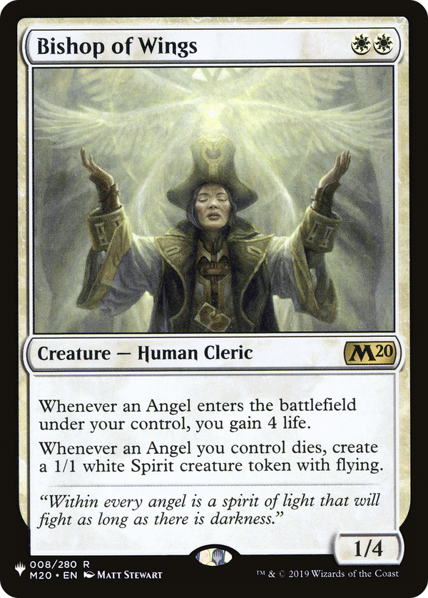 Bishop of Wings - M20 Reprint (PLST)