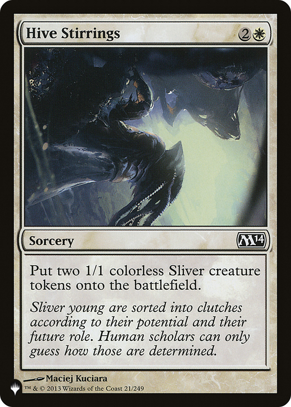 Hive Stirrings - M14 Reprint (PLST)