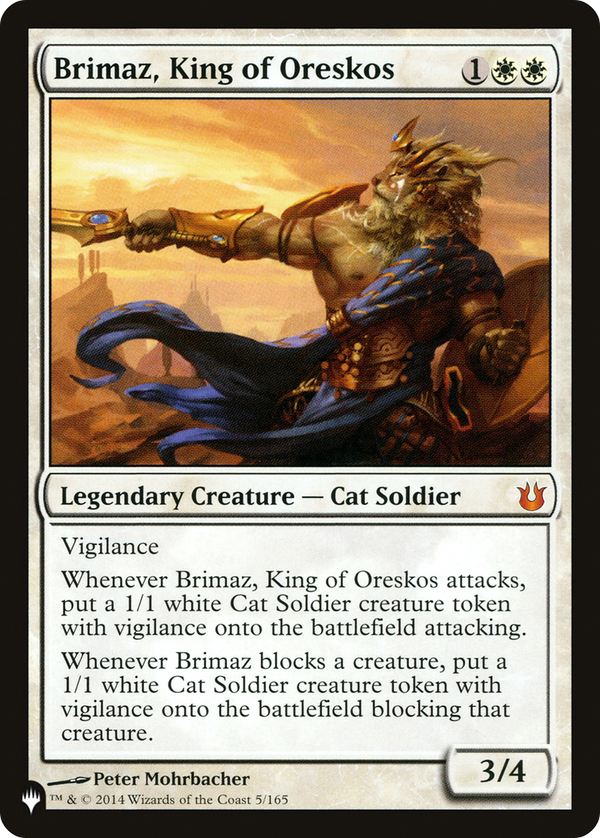 Brimaz, King of Oreskos - BNG Reprint (PLST)