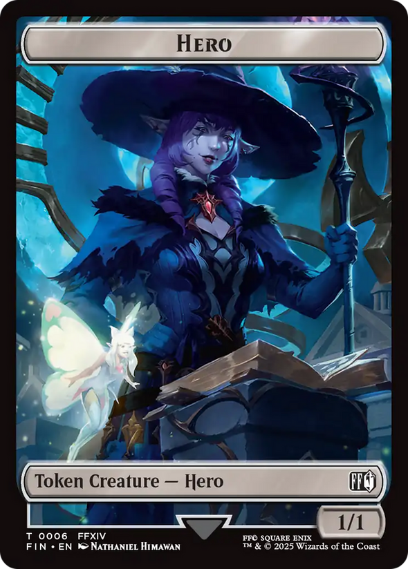 Hero (006) // Wizard Token (TFIN)