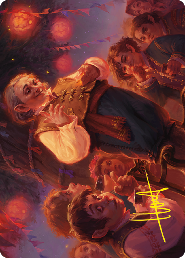 Bilbo, Retired Burglar - Art Series (Gold-Stamped Signature) (ALTR)