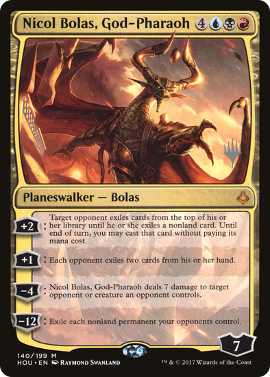 Nicol Bolas, God-Pharaoh - Promo Pack (PHOU)