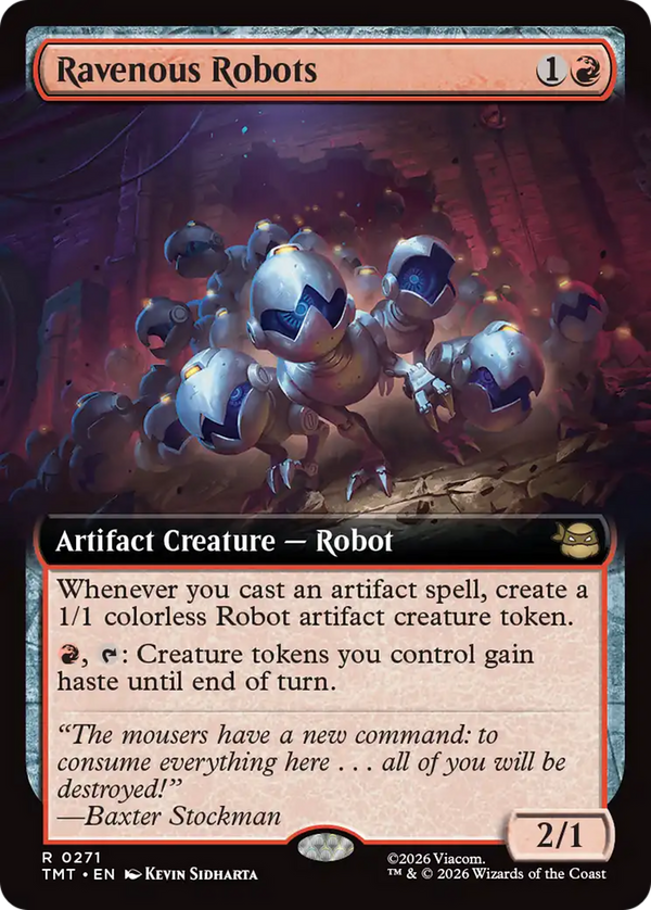 Ravenous Robots - Extended Art (TMT)