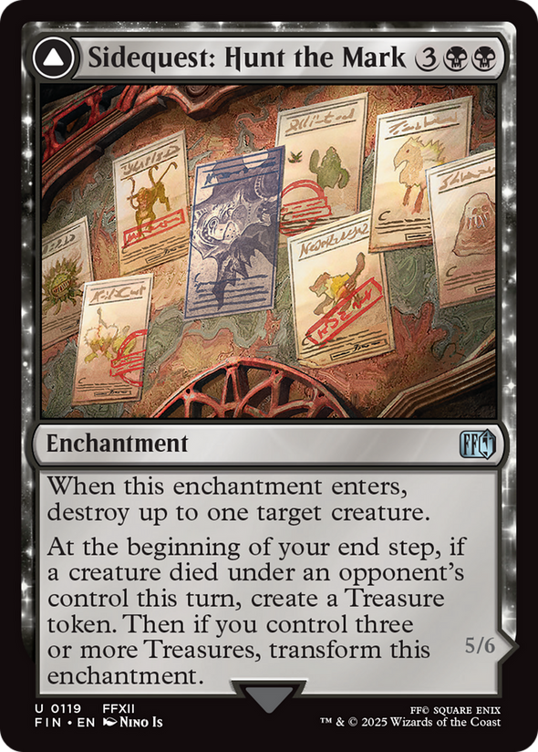 Sidequest: Hunt the Mark // Yiazmat, Ultimate Mark (FIN)