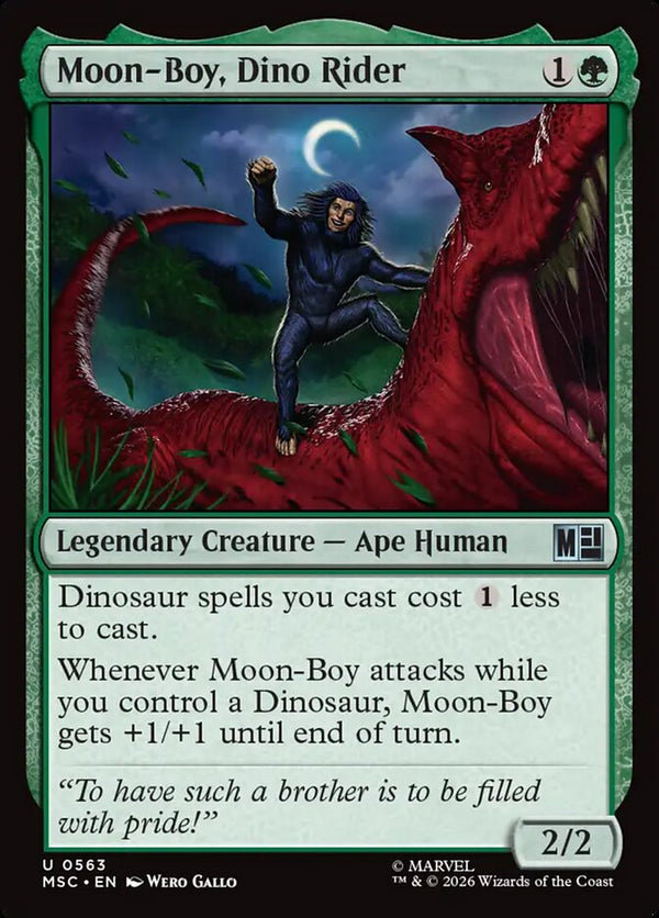 Moon-Boy, Dino Rider (MSC)