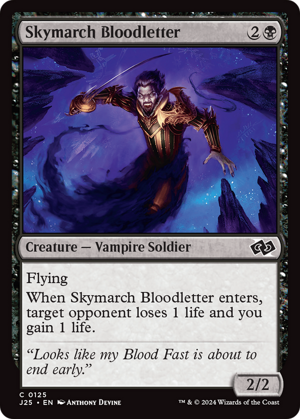 Skymarch Bloodletter (J25)