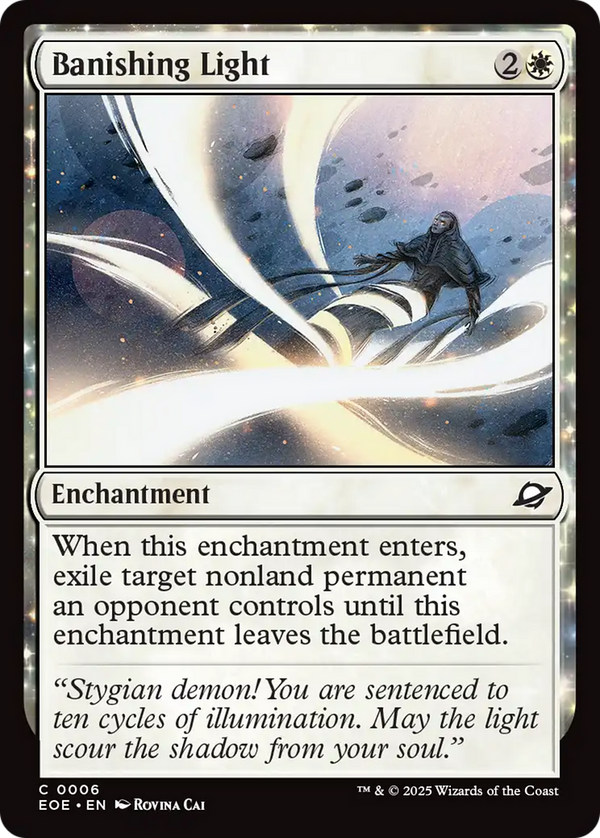 Banishing Light (EOE)