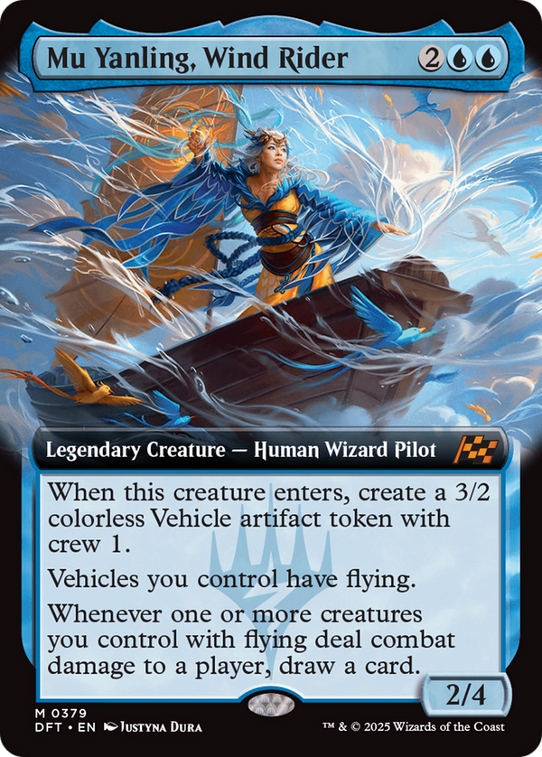 Mu Yanling, Wind Rider - Extended Art (DFT)