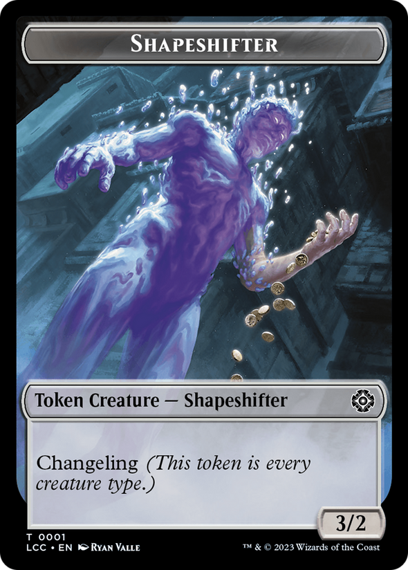 Shapeshifter // Salamander Warrior Token (TLCC)