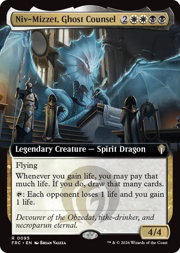Niv-Mizzet, Ghost Counsel - Extended Art (FRC)