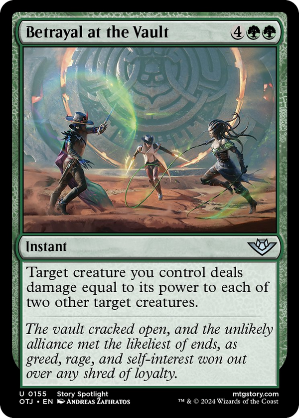 Betrayal at the Vault (OTJ)