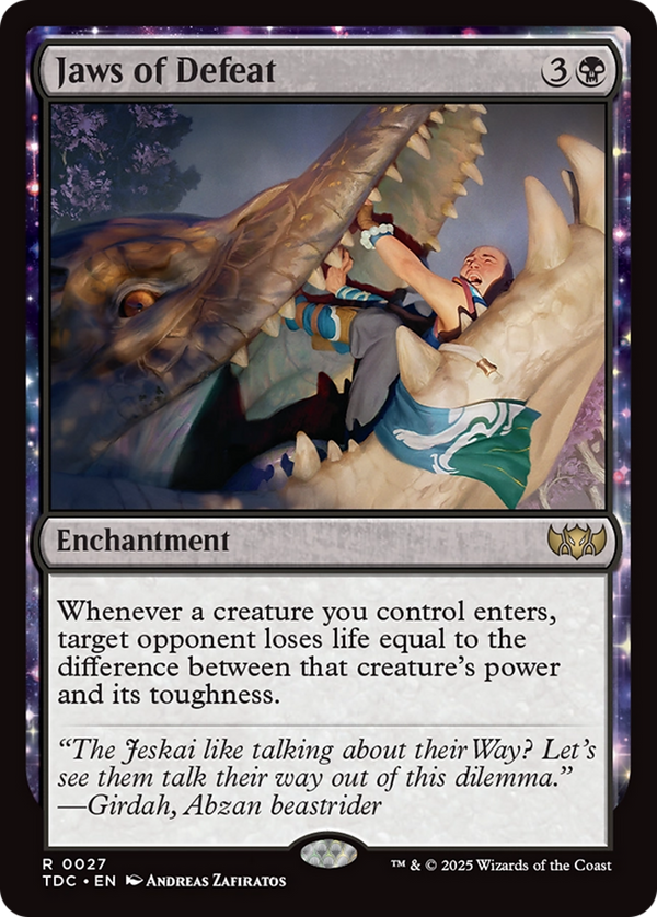 Jaws of Defeat (TDC)
