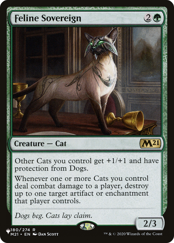 Feline Sovereign - M21 Reprint (PLST)
