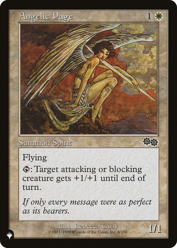 Angelic Page - USG Reprint (PLST)