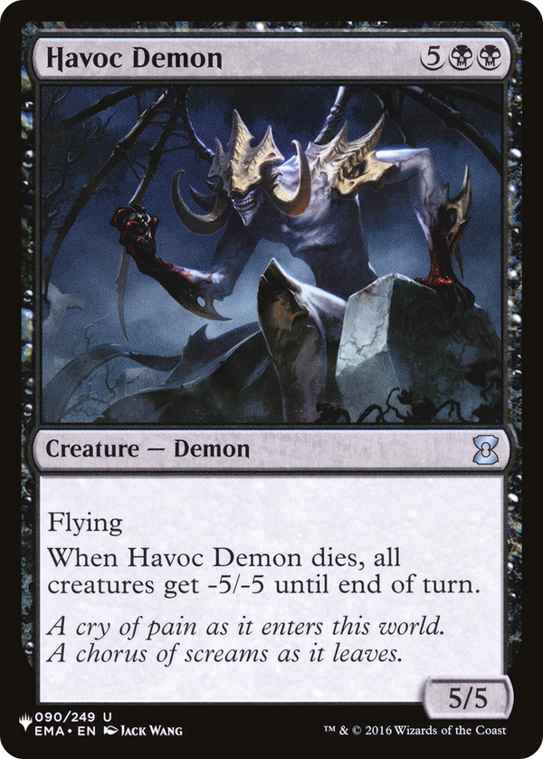 Havoc Demon - EMA Reprint (PLST)