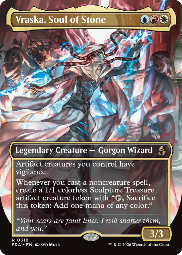 Vraska, Soul of Stone - Borderless (FRA) (Pre-Order)
