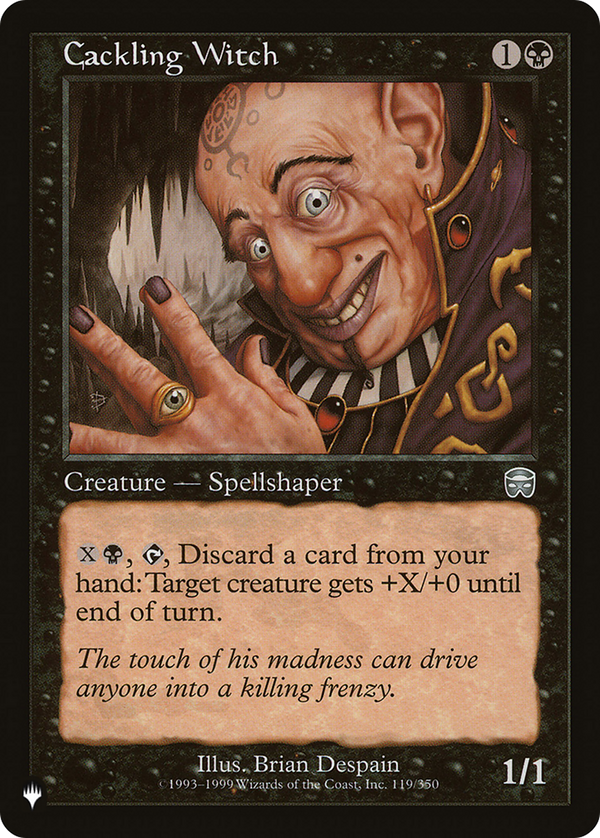 Cackling Witch - MMQ Reprint (PLST)