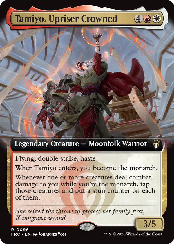 Tamiyo, Upriser Crowned - Extended Art (FRC)