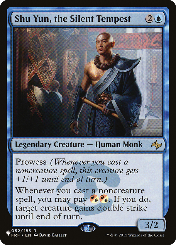 Shu Yun, the Silent Tempest - FRF Reprint (PLST)