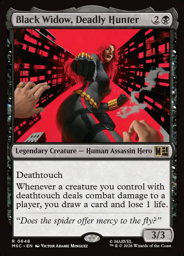 Black Widow, Deadly Hunter (MSC)