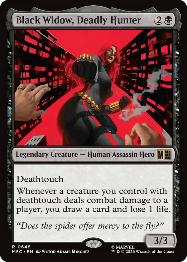 Black Widow, Deadly Hunter (MSC)