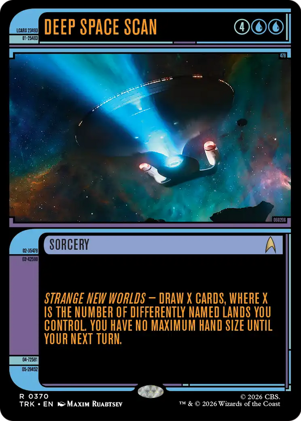 Deep Space Scan - Showcase (TRK) (Pre-Order)