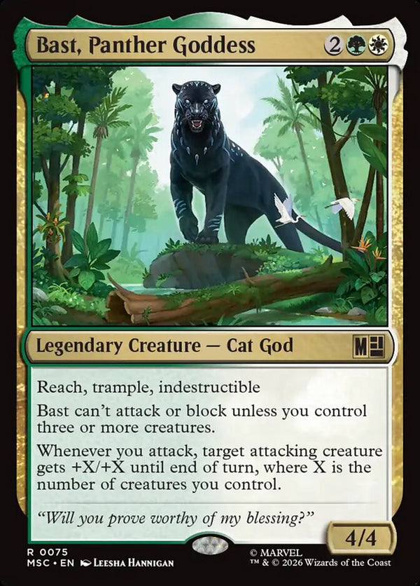 Bast, Panther Goddess (MSC)