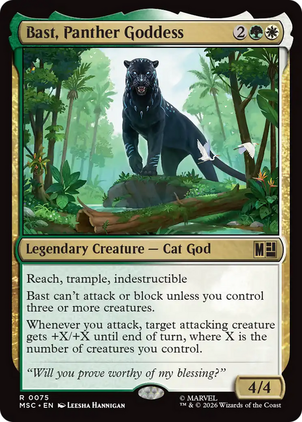 Bast, Panther Goddess (MSC) (Pre-Order)