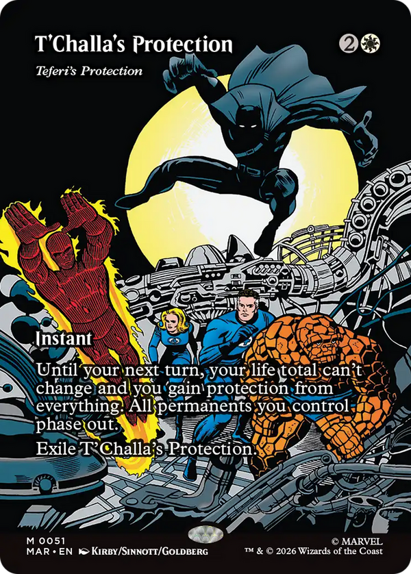 T'Challa's Protection // Teferi's Protection - Source Material Showcase (MAR) (Pre-Order)